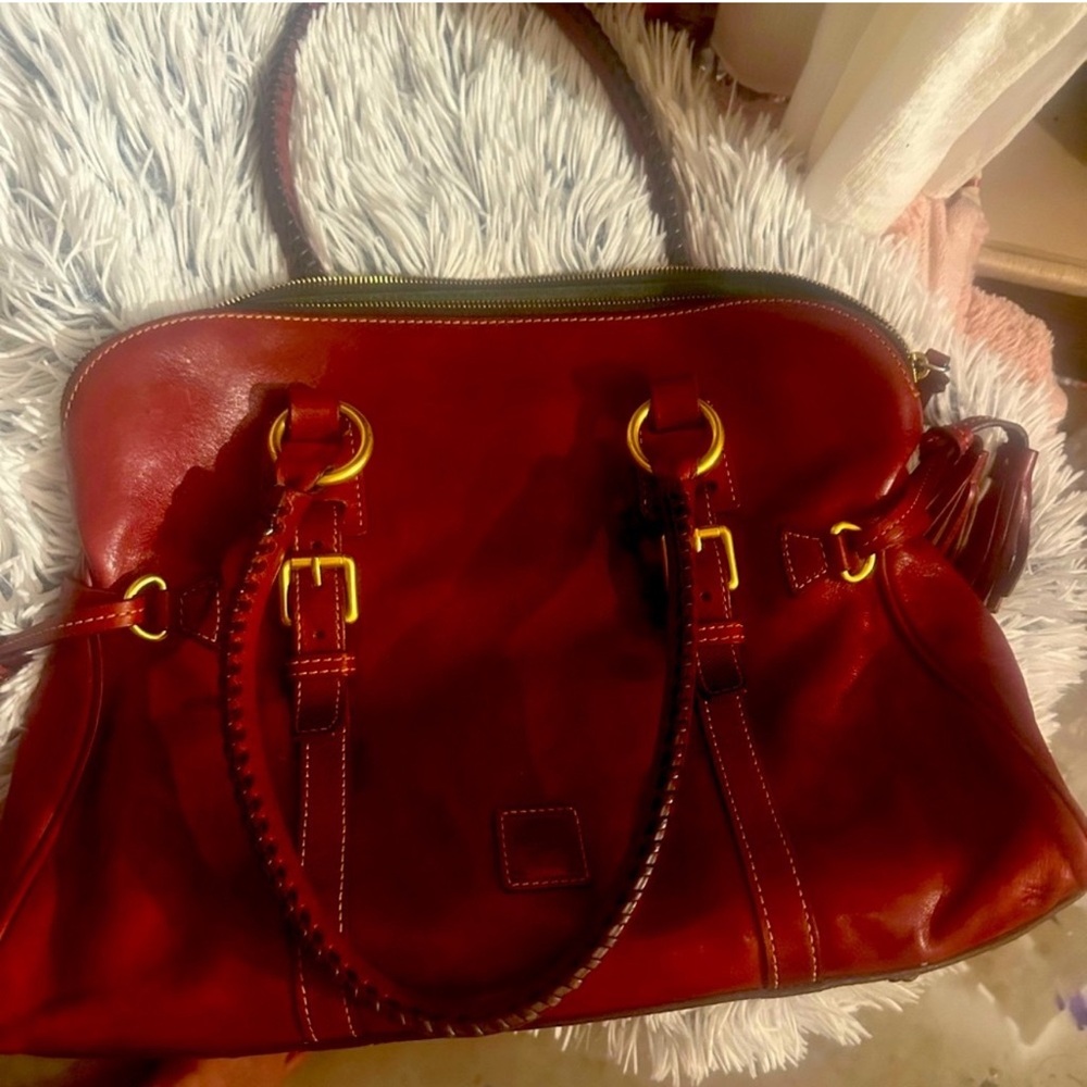 Dooney & Bourke Rich Red Satchel